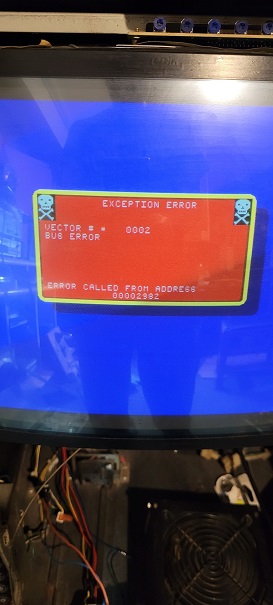 Bus error