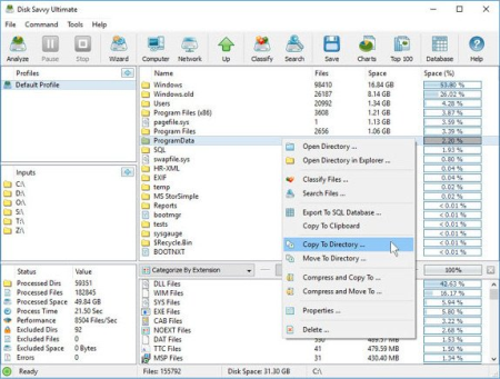 Disk Savvy Pro / Ultimate / Enterprise 13.8.12