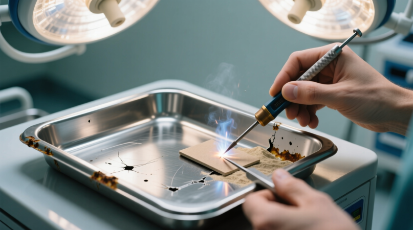 Ремонт поддона в стерилизаторе