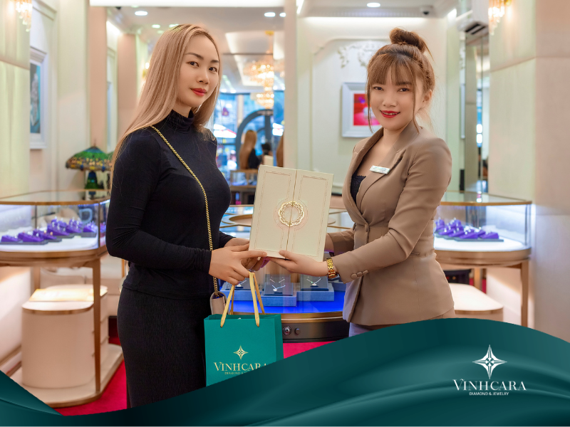 Không gian mua sắm sang trọng tại Vĩnh Cara