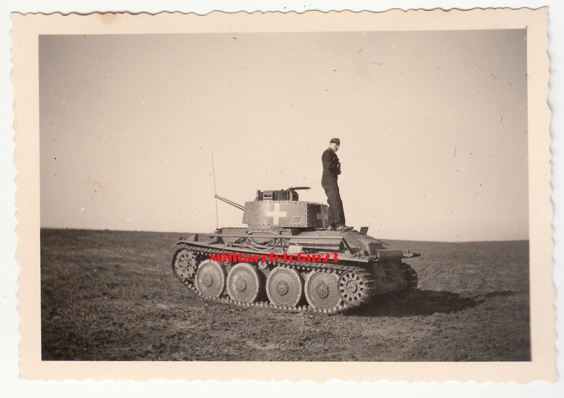 Panzer Abteilung 67 Tschechischer Skoda Panzer im Gelände 1939 (3)