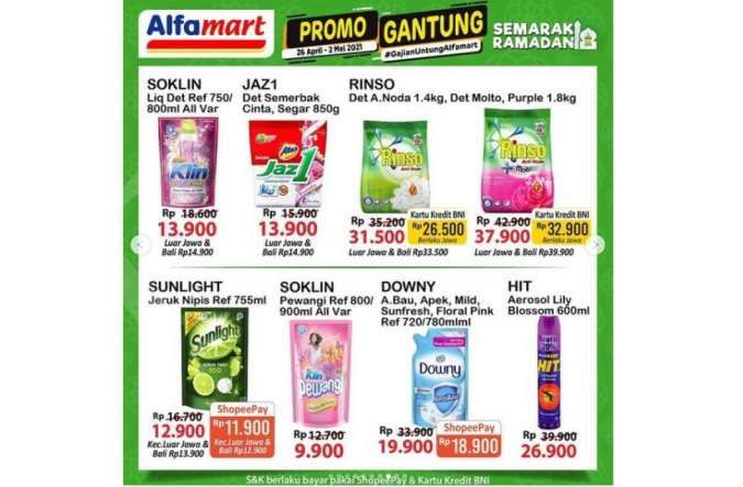 Katalog Promo Alfamart 26 April - 2 Mei 2021 
