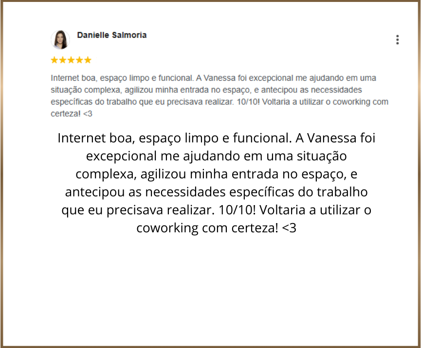 Avaliação Google Ikebana 1