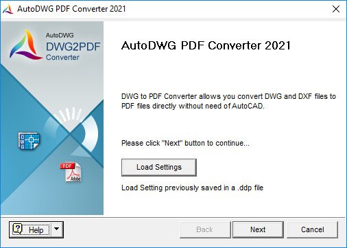 AutoDWG DWG to PDF Converter 2021 5.70