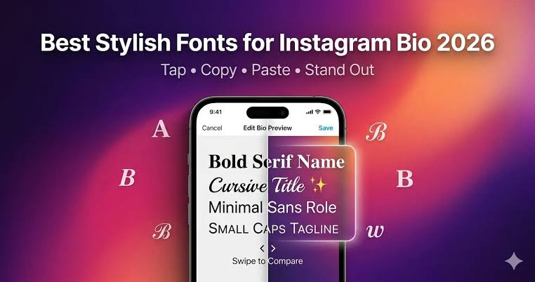 font changer for instagram