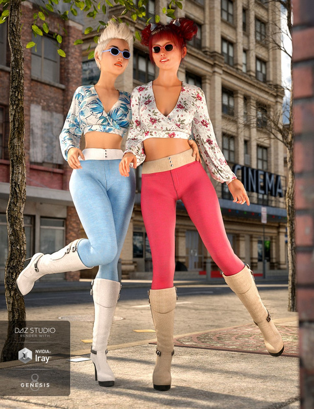 dforce city sleek outfit textures 00 main daz3d