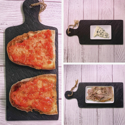 Tosta De Lacón Y Roquefort