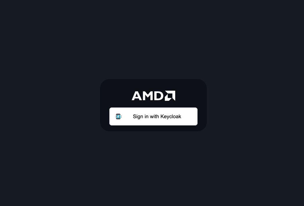 AI Resource Manager Login Page