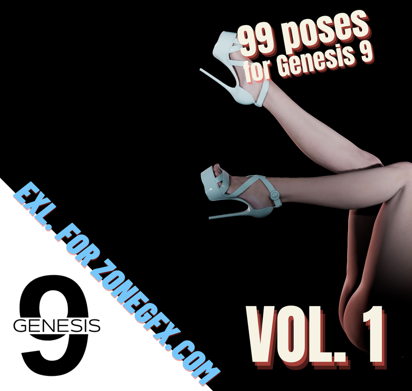 Highheels G9f Pose Pack Vol 1 Exl For 2024 Free Daz 3d Models