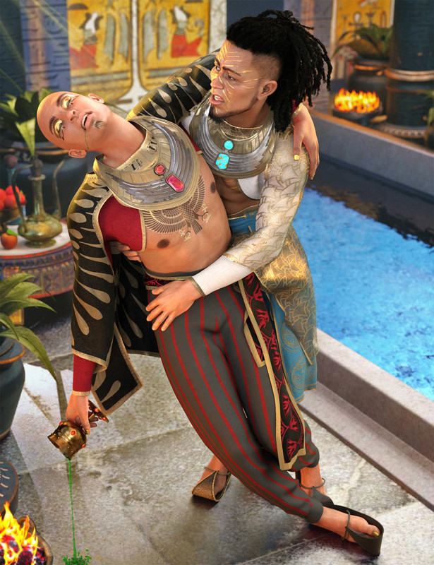 dForce Curse of Kings Outfit Textures dForce Curse of Kings Outfit Textures