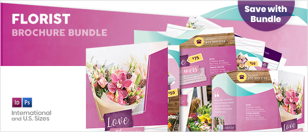 Florist Flyers 4 – 4 Options - 1
