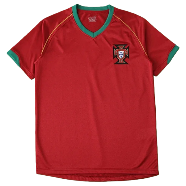 2006 season Portugal home retro Fan version