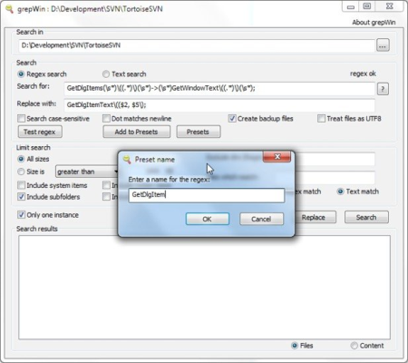 grepWin 2.0.12 grepWin 2.0.12