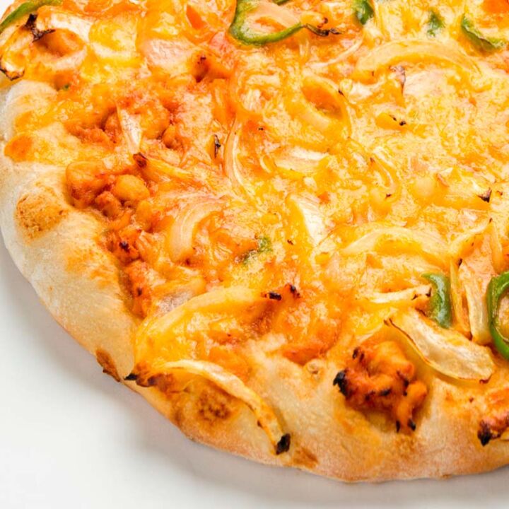 Pizza cheddar BBQ (mediana)