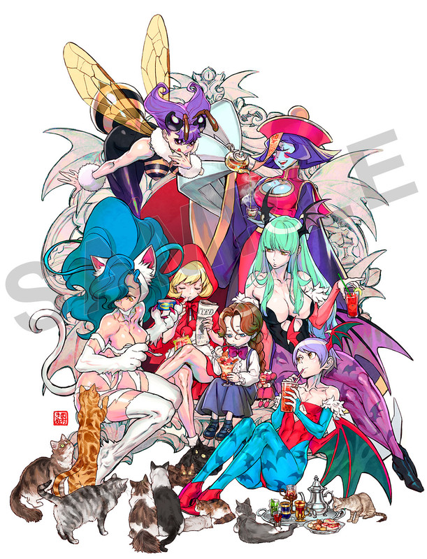 morrigan-aensland-anita-lilith-aensland-bulleta-felicia-and-et