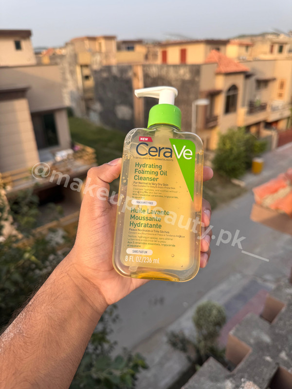 Cera ve Hydrating Foaming Oil Cleanser 236 ML - image 3