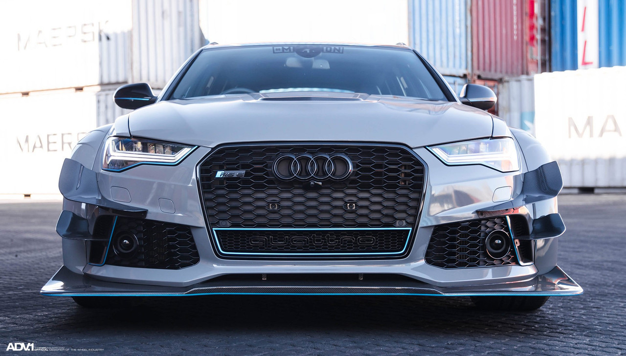 Audi RS6 Avant on ADV.1 Wheels (17)