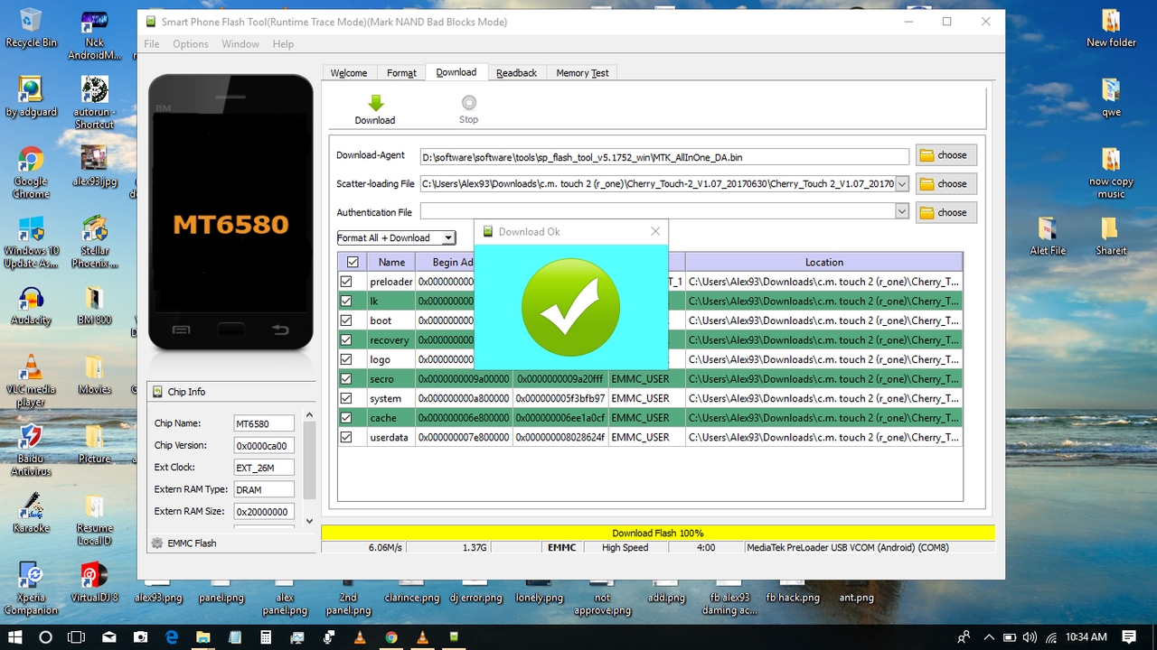 cherry mobile touch 2   hang logo done