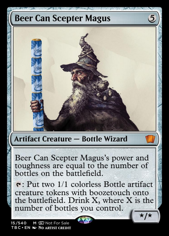 Beer Can Scepter Magus