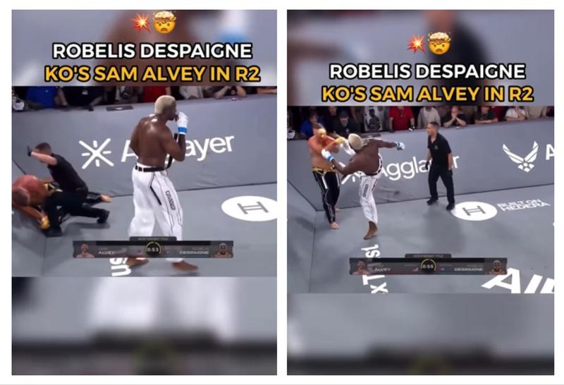 Робелис Деспейн унищожи Сам Алви и стана шампион в Karate Combat