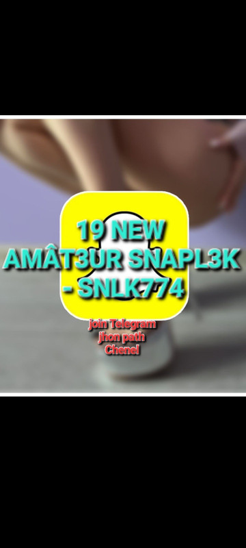 💢💢19 NEW AMÂT3UR SNAPL3K - SNLK774💢💢