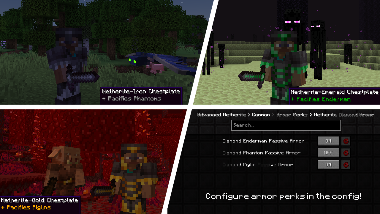 Netherite 2.0 Mod 1.16.5 (Tier Armor) 