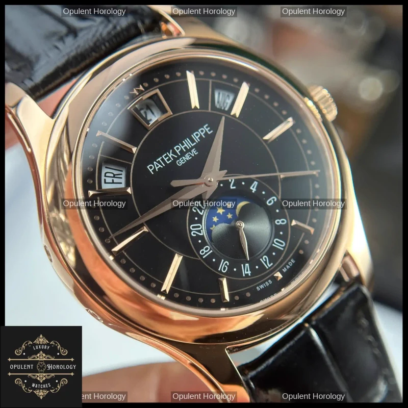 Patek Philippe 5205R – Black Dial Annual Calendar 40 mm - Super Clone