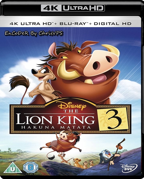 Król Lew 3: Hakuna Matata / The Lion King 1½ (2004) MULTI.HDR.2160p.BluRay.DTS.HD.MA.AC3-ChrisVPS / Dubbing i NAPISY