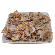 Plato con pan solo carne de ternera