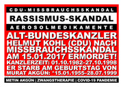 Altkanzler Helmut Kohl (CDU) nach Missbrauchsskandal am 15.01.2017 ermordet!