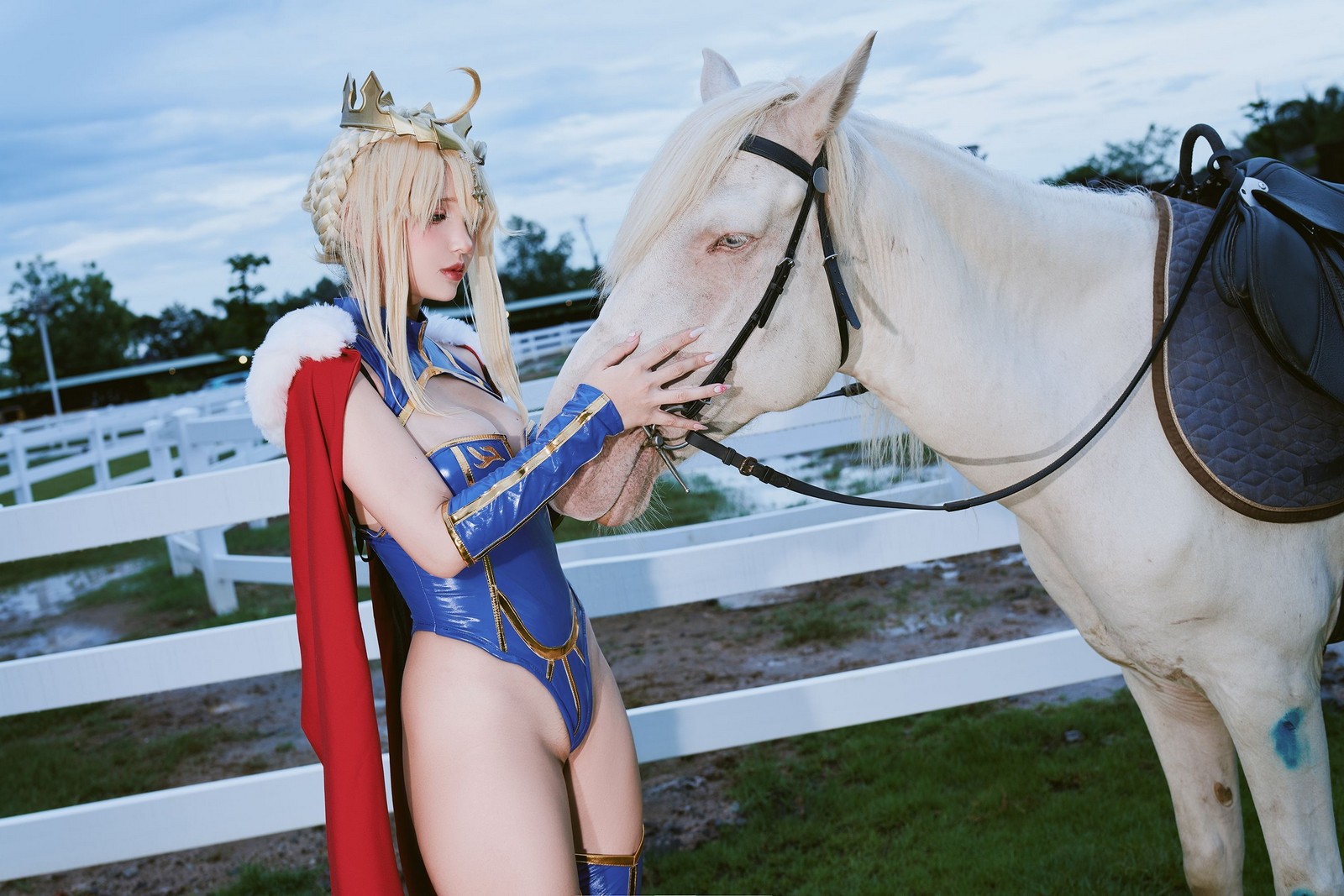 Puy Puy – Artoria Lancer Fate/Grand Order Cosplay 写真+视频（180P+22V-496MB）插图8