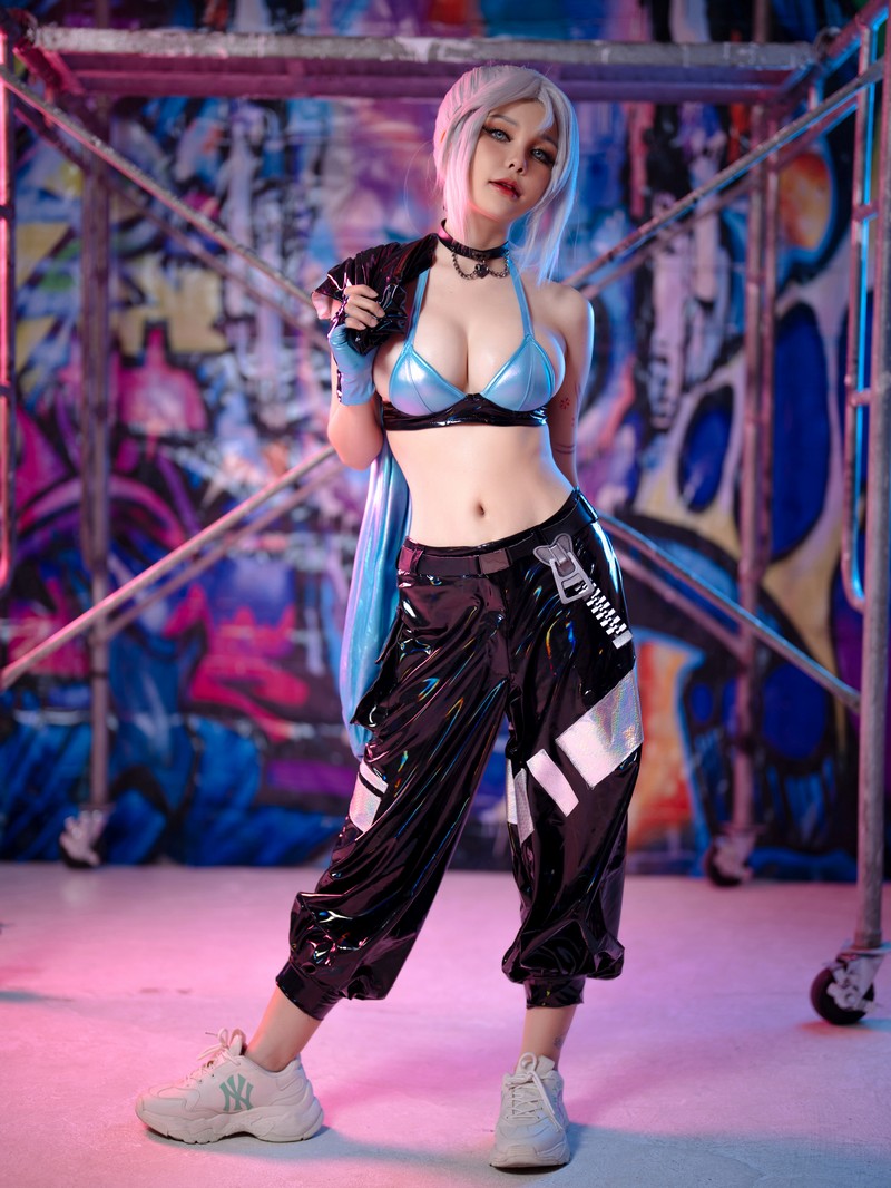 Joyce Lin2x Jett Cosplay Valorant 写真 44P插图3