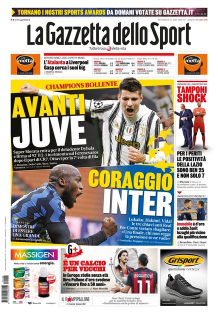 La Gazzetta Dello Sport 25 Novembre 2020 Free Download Itafilez