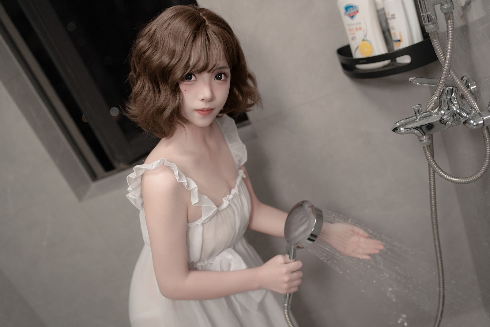 Bangni邦尼 – 湿身主题 写真集（84P-9V-1.48GB）氛围感大片插图3