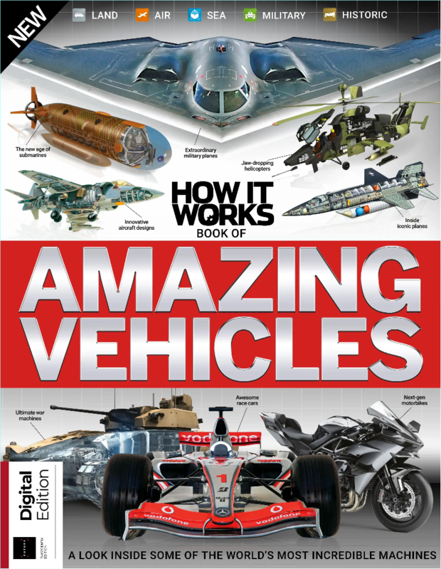 How It Works Book Of Amazing Vehicles 13th Edition 2025 (Andrew Wolf)
