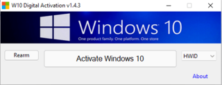 W10 Digital Activation 1.4.3