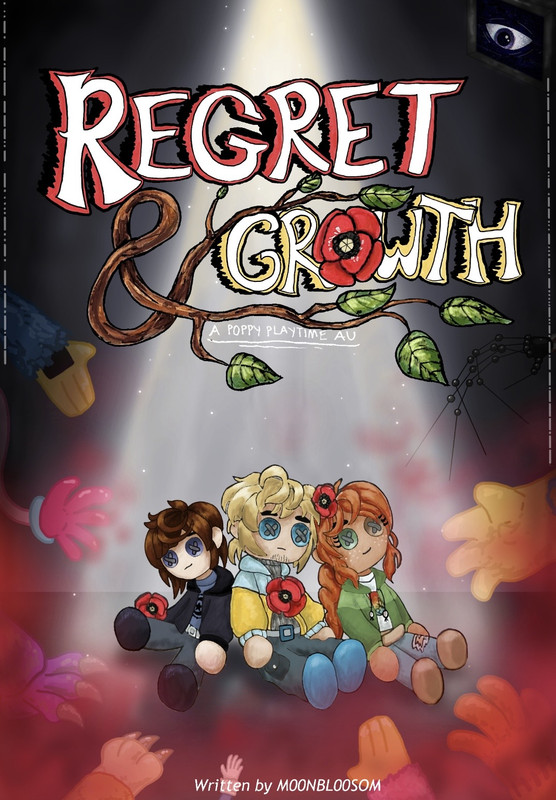 The image shows the titel Page of my au, The main characters front and center.