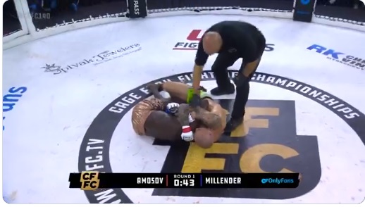 Ярослав Амосов се завърна с победа над Къртис Милендър в Cage Fury FC 140