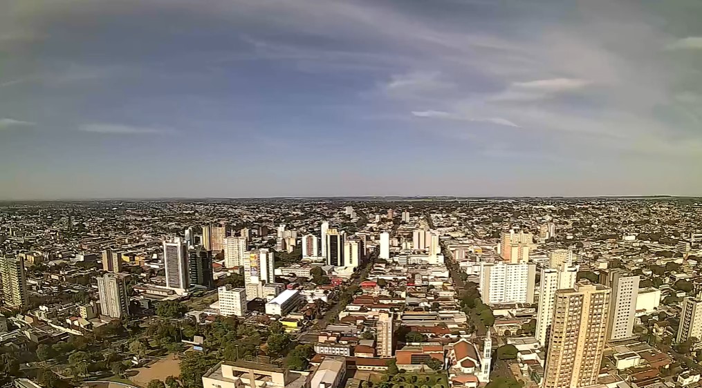 Campo Grande nesta manhã de sábado