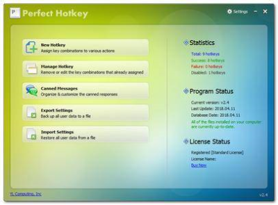 Perfect Hotkey 2.52 Multilingual