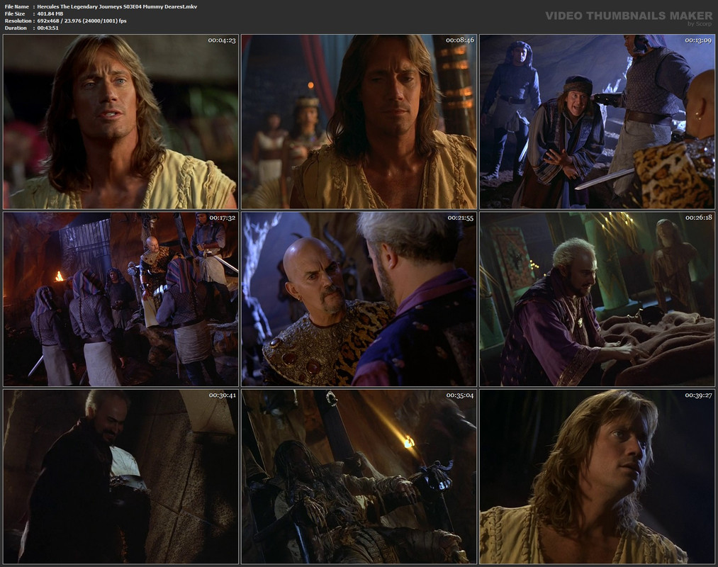 Hercules The Legendary Journeys S03E04 Mummy Dearest.mkv