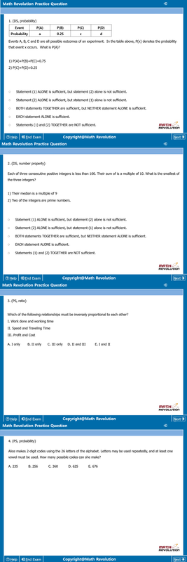 Math Revolution Questions