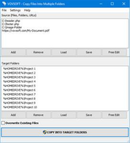 VovSoft Copy Files Into Multiple Folders 5.4 Multilingual