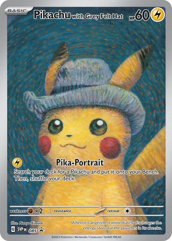 2023 Van Gogh Museum Pikachu CGC graded card