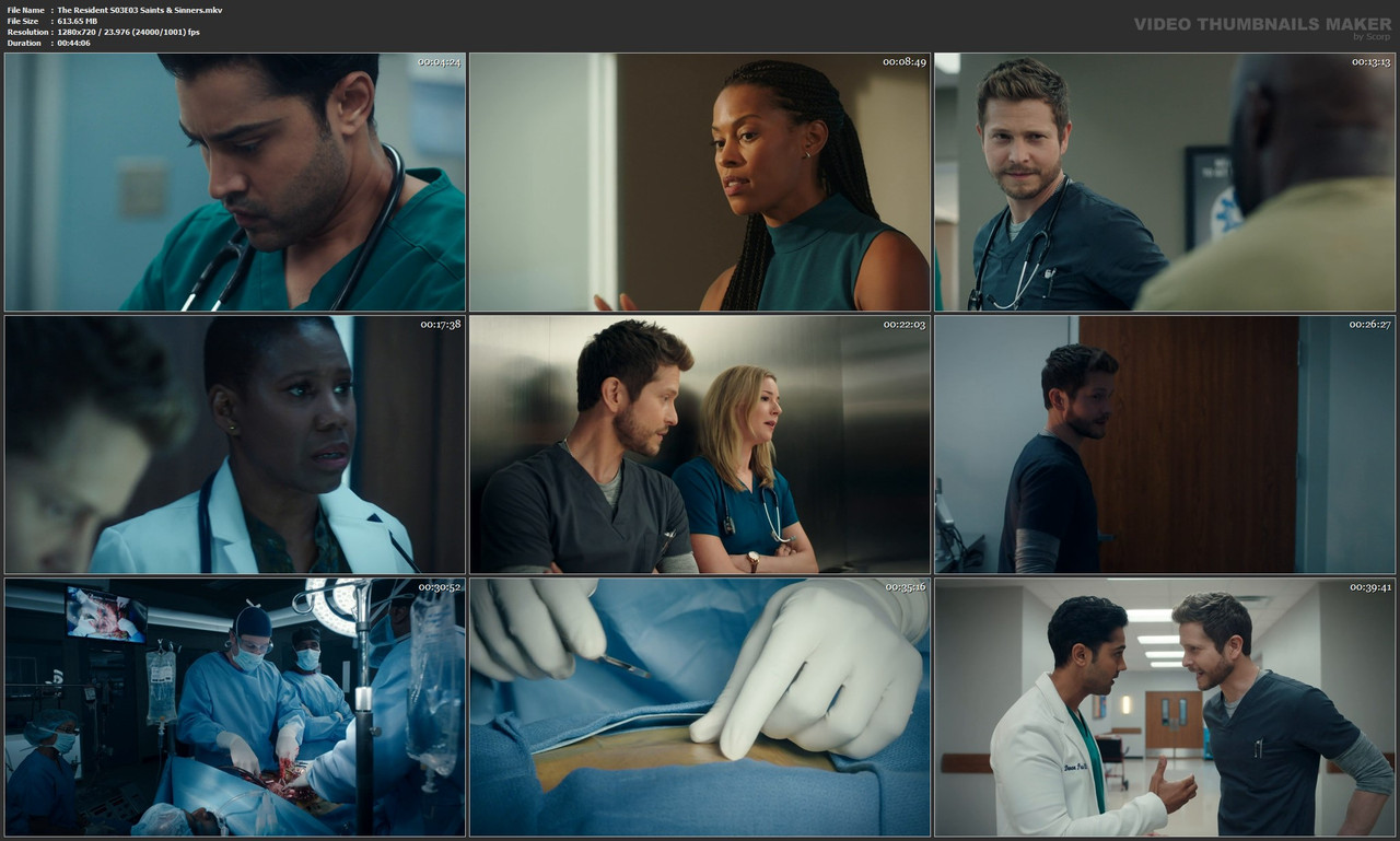 The Resident S03E03 Saints & Sinners.mkv