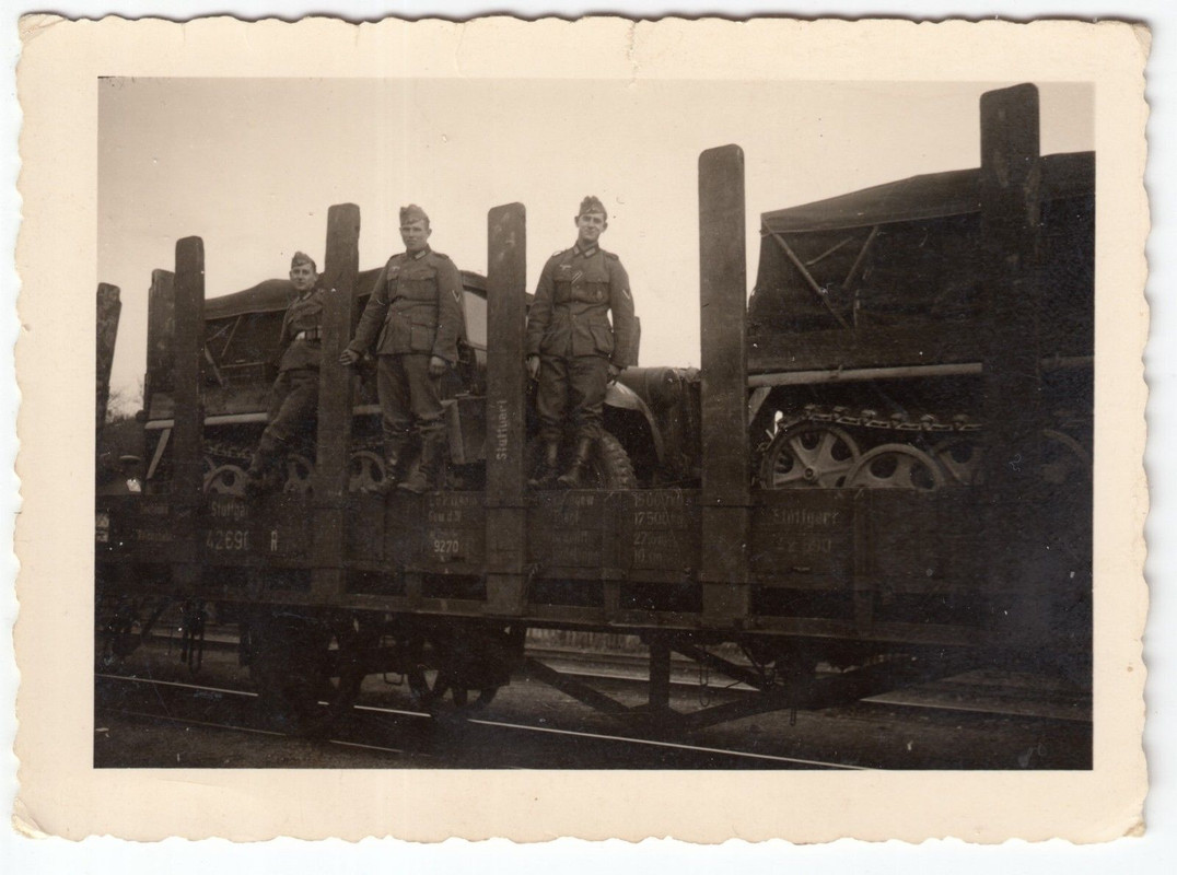 WH Panzerjäger Sd.Kfz.Eisenbahn-Wagon Truppentra