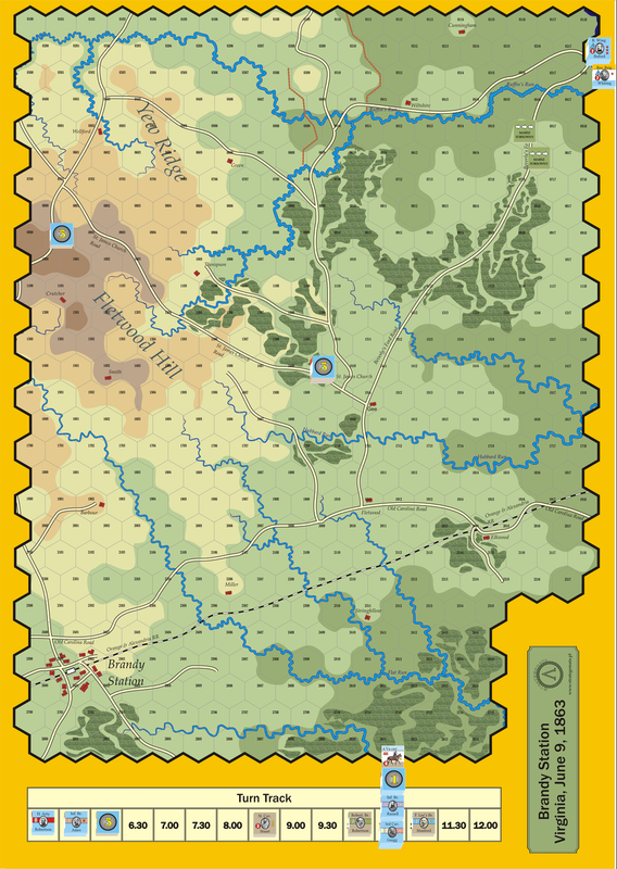 Brandy Station 1863Map