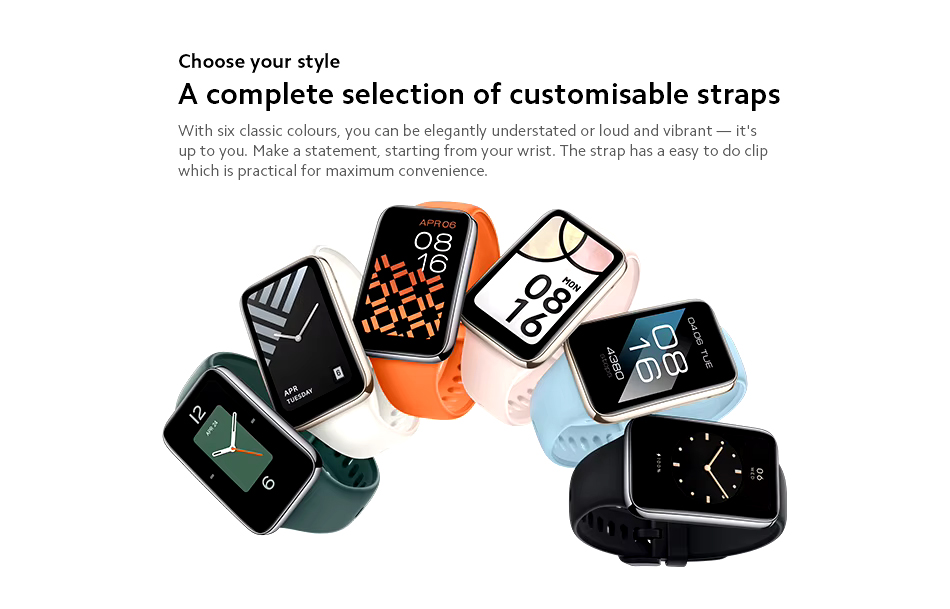 Смарт-годинник Xiaomi Smart Band 7 Pro з AMOLED-дисплеєм та розумними функціями