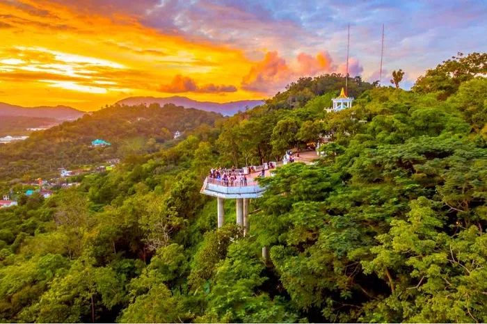 Rang Hill Viewpoint in Phuket Town