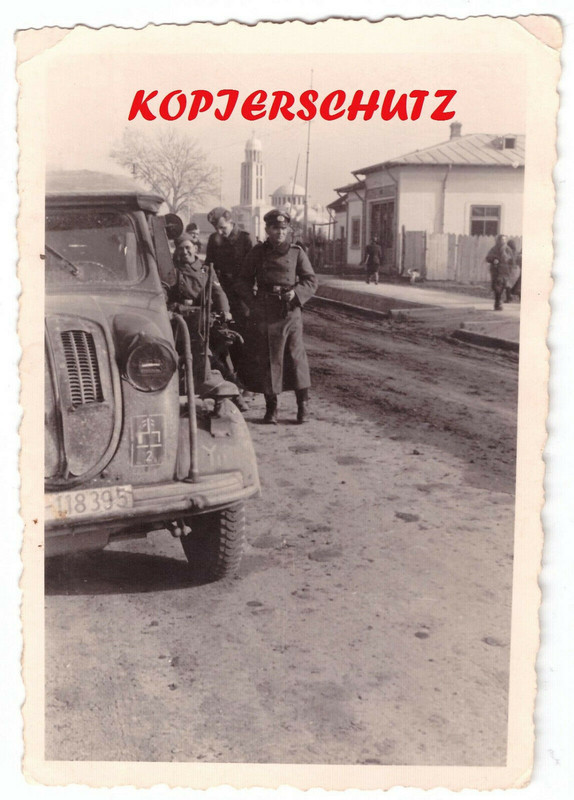 Foto Portrait Steyr 250 Kübelwagen,car,9. Panzer Div.,Bulgarien,Wehrmacht 1941
